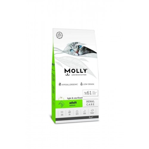 Molly Somonlu Kısırlaştırılmış Kedi Maması 2 Kg